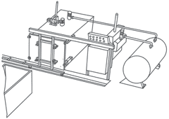 Установка для литья поролоновых кубов в вакууме (схема)